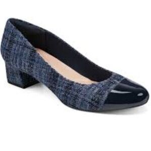 Easy Sprit Libie Dress Tweed Pumps Sz 9W